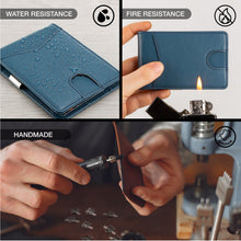 Load image into Gallery viewer, New design custom leather wallet for men with clip