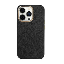 Load image into Gallery viewer, Custom Leather Phone case pbble txture for iphone series