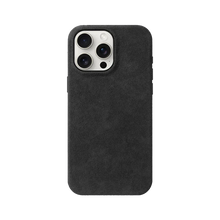 Load image into Gallery viewer, Custom Leather Phone case alcantara material case