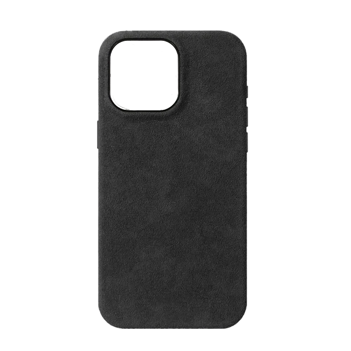 Custom Leather Phone case alcantara material case
