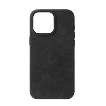 Load image into Gallery viewer, Custom Leather Phone case alcantara material case