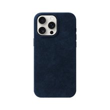 Load image into Gallery viewer, Custom Leather Phone case alcantara material case