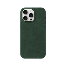Load image into Gallery viewer, Custom Leather Phone case alcantara material case