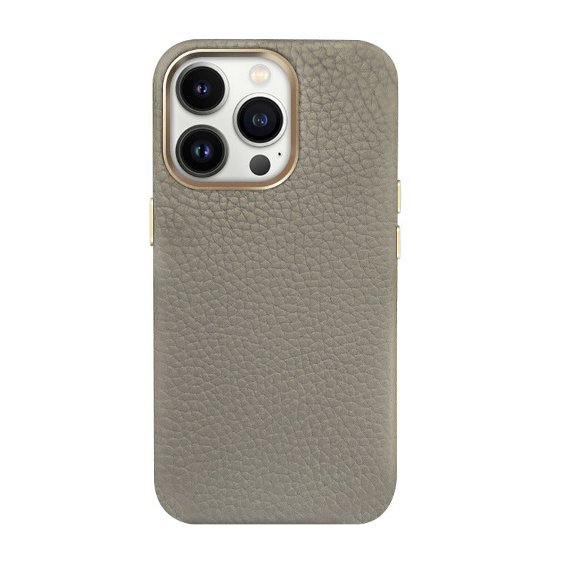 Custom Leather Phone case pbble txture for iphone series