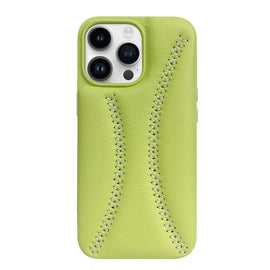 Fashion Puffer Designed Leather Case For iPhone 14 Pro Max