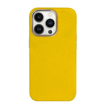 Load image into Gallery viewer, Custom Leather Phone case pbble txture for iphone series