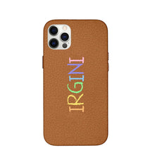 Load image into Gallery viewer, Custom printing leather phone case personalized phone case