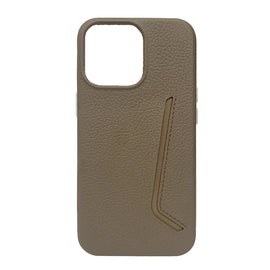 Simple Design Leather Phone Case For iPhone 13 Pro Max With Card Slot