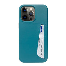 Load image into Gallery viewer, Simple Design Leather Phone Case For iPhone 13 Pro Max With Card Slot
