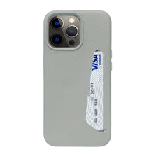 Load image into Gallery viewer, Simple Design Leather Phone Case For iPhone 13 Pro Max With Card Slot
