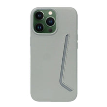 Load image into Gallery viewer, Simple Design Leather Phone Case For iPhone 13 Pro Max With Card Slot