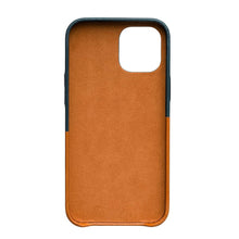 Load image into Gallery viewer, Custom Metal Button Vintage oiled wax Leather Wrapped Case For IP14