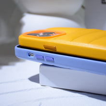 Load image into Gallery viewer, PU Leather Phone Case Puffer design for Iphone series