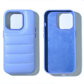 PU Leather Phone Case Puffer design for Iphone series