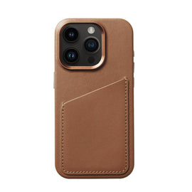 Top Grain Vegetable Tanned Leather case for Iphone 15pro