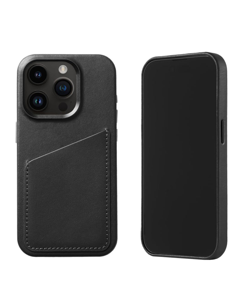 Top Grain Vegetable Tanned Leather case for Iphone 15pro