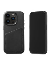 Load image into Gallery viewer, Top Grain Vegetable Tanned Leather case for Iphone 15pro