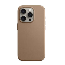 Load image into Gallery viewer, Woven twill protective Leather phone case for 15promax