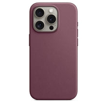 Load image into Gallery viewer, Woven twill protective Leather phone case for 15promax