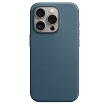 Load image into Gallery viewer, Woven twill protective Leather phone case for 15promax