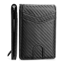 Load image into Gallery viewer, Vintage leather custom money clip for men
