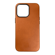 Load image into Gallery viewer, Vintage oiled wax leather phone case for IP14/15 series