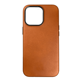 Vintage oiled wax leather phone case for IP14/15 series