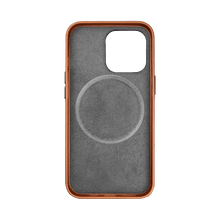 Load image into Gallery viewer, Vintage oiled wax leather phone case for IP14/15 series