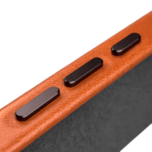 Load image into Gallery viewer, Vintage oiled wax leather phone case for IP14/15 series