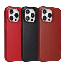 Load image into Gallery viewer, Custom Leather Cover Phone case for iphone 15