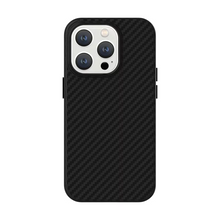 Load image into Gallery viewer, Carbon fiber leather MagSafe protective case For iPhone 14 series