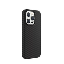 Load image into Gallery viewer, Carbon fiber leather MagSafe protective case For iPhone 14 series