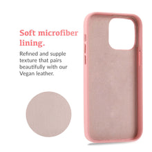 Load image into Gallery viewer, Premium Vegan Leather Phone Case for iPhone 15 Pro Max