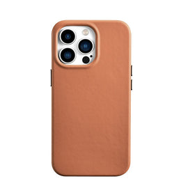 Top Grain genuine leather phone case for IP14/15pro